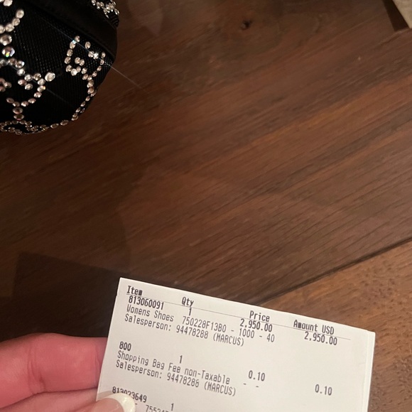 Gucci Women’s GG Crystal Mesh Bootie (Black) - Picture 8 of 8